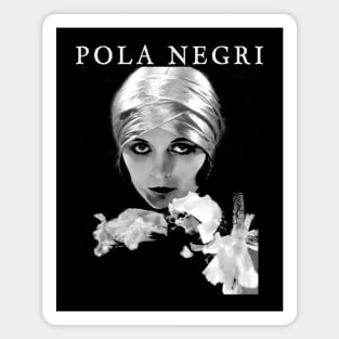 POLA NEGRI - Vamp - Silent Film Vampire Magnet